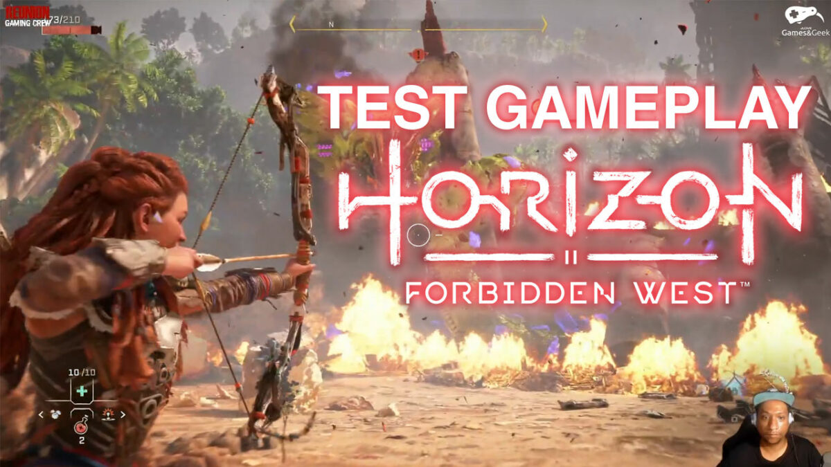 Test Gameplay Horizon Forbidden