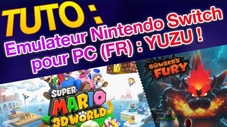 tuto yuzu emulateur switch pc 2022