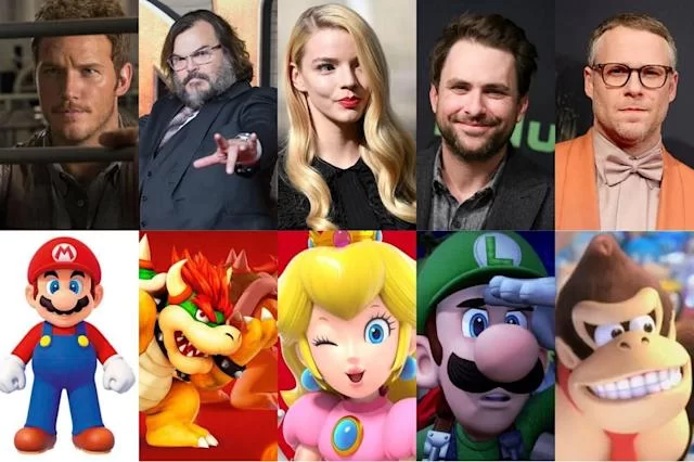 casting acteurs voix film super mario bros