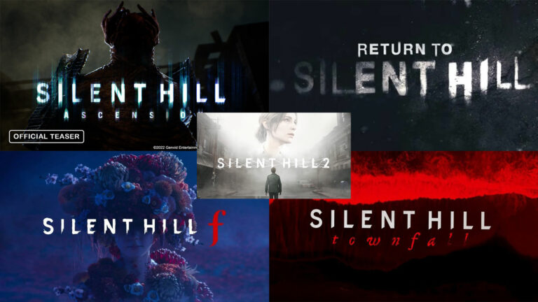 silent hill nouveaux jeux 2022