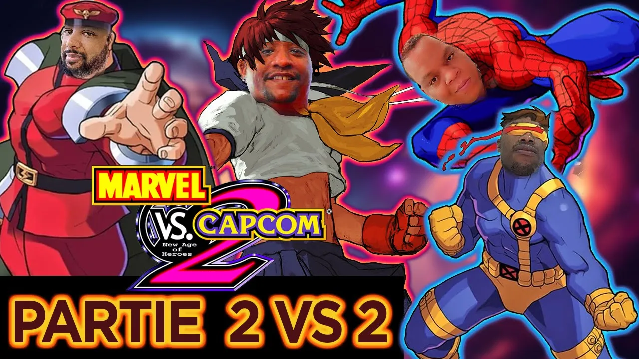Marvel Capcom 2 : Jouer à 4 players sur des match en 2 vs 2 !
