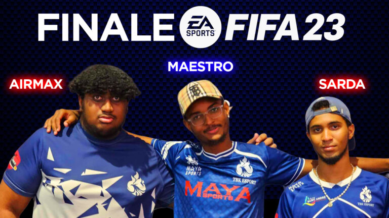 TBK Esport Reunion gaming crew  Finale esport Fifa 23 geekali 2023